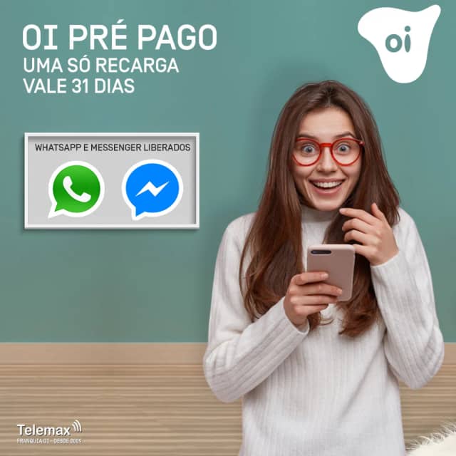 Foto 7 de Telemax Oi, Provedor de Internet em Divinópolis - MG