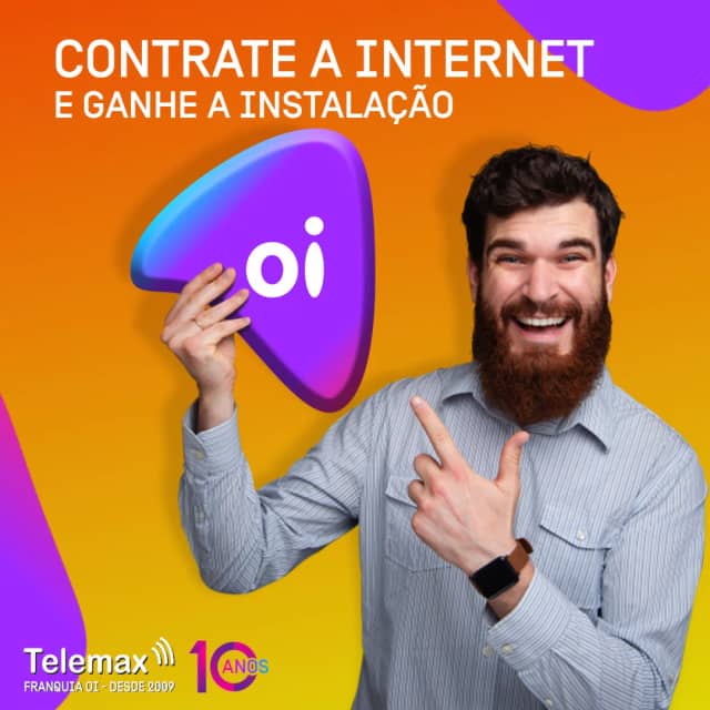 Foto 5 de Telemax Oi, Provedor de Internet em Divinópolis - MG