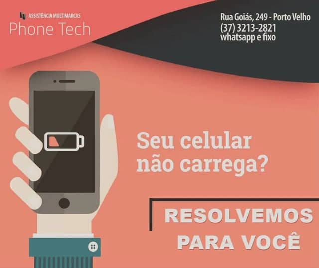 Foto 6 de Phone Tech - Assistência Multimarcas, Celulares / Acessórios em Divinópolis - MG