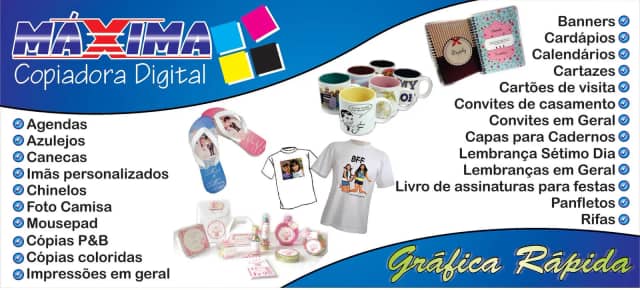 Foto 3 de Máxima Copiadora, Gráfica Rápida em Divinópolis - MG