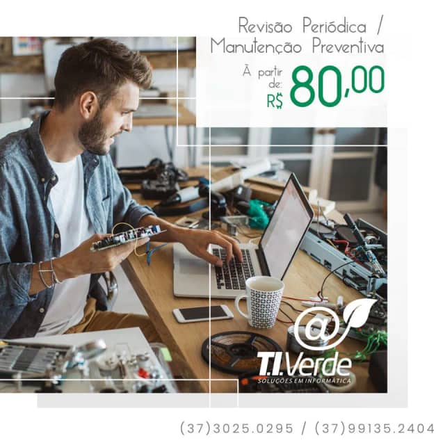 Foto 5 de TI Verde Informática, Computadores em Divinópolis - MG