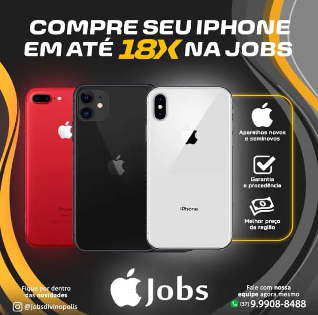 Foto 6 de Jobs Celulares, Celulares / Acessórios em Divinópolis - MG